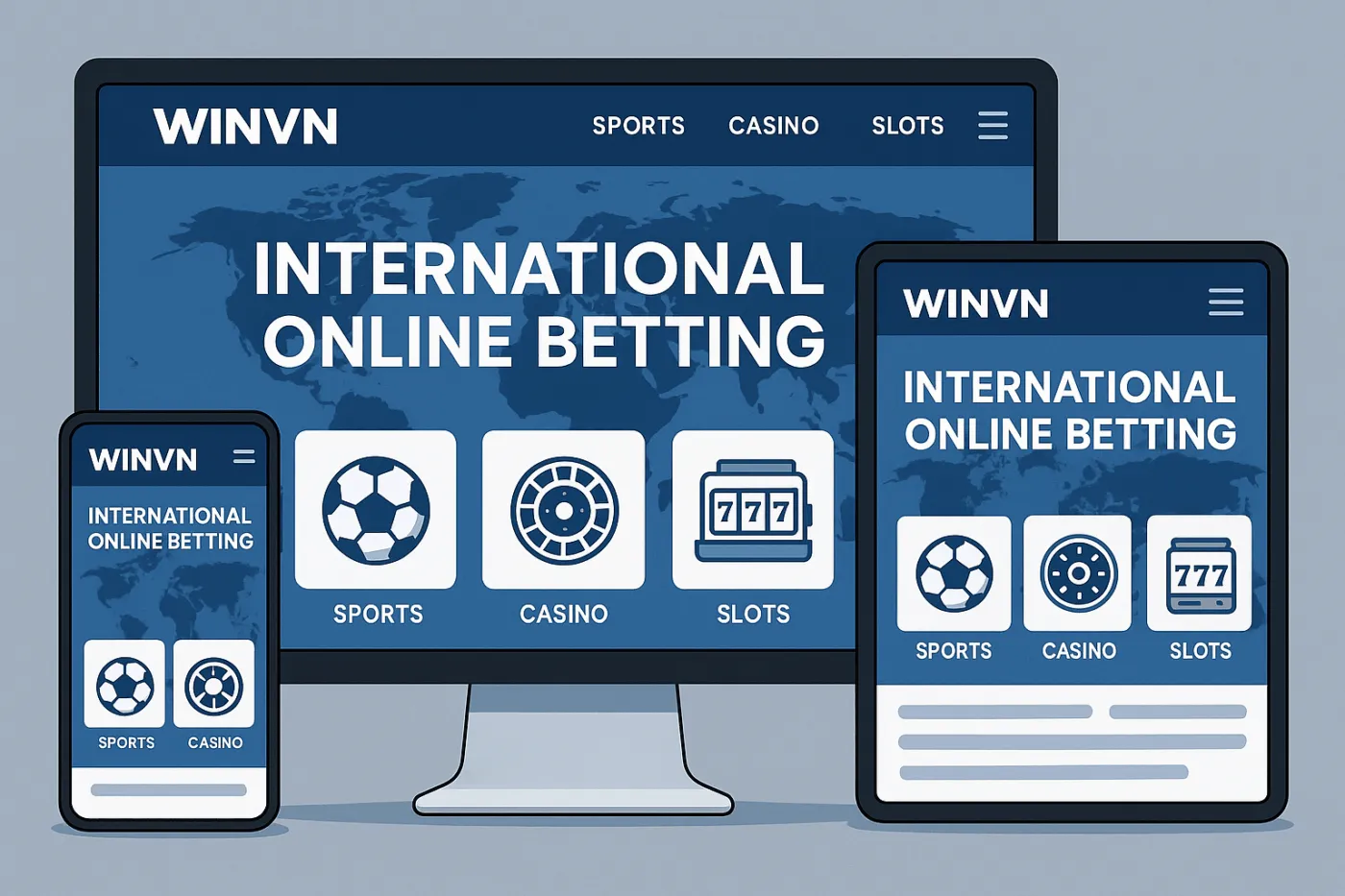 WINVN - Nhà cái cá cược online chuẩn quốc tế, giao diện tối ưu đa nền tảng