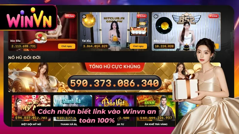 Hướng dẫn nhận biết link vào Winvn 2026 - Nhà cái bóng đá uy tín chuẩn