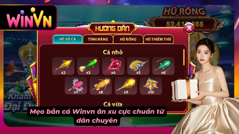 Mẹo bắn cá Winvn ăn xu bất bại