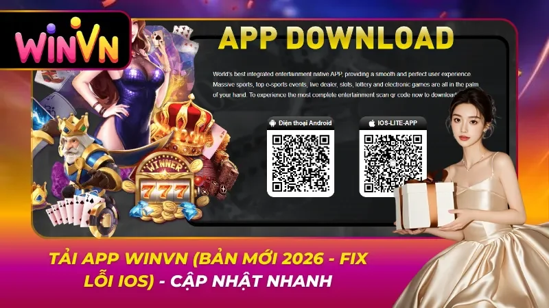 Tải App Winvn (Bản Mới 2026 – Fix Lỗi IOS) – Cập Nhật Nhanh