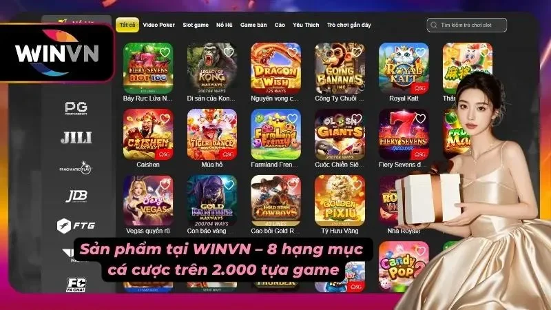 Kho trò chơi lớn giúp người dùng có thêm nhiều lựa chọn trải nghiệm